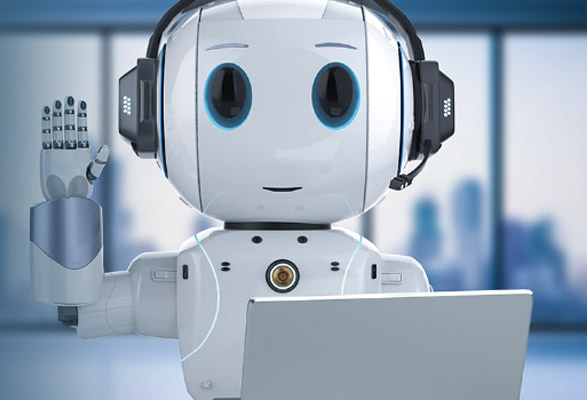 Un robot vous salue