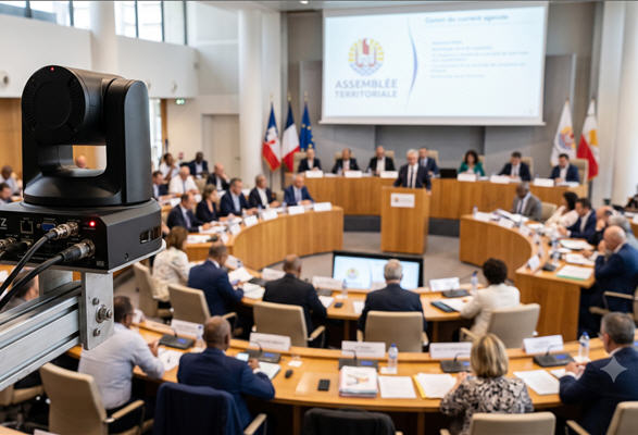 Assemblée retransmise en vidéo