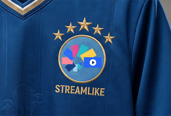 Maillot Streamlike 5 étoiles