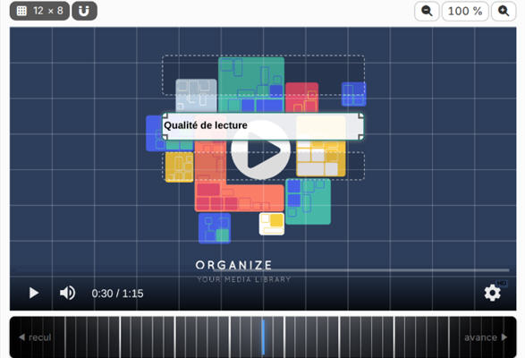 Ajoutez des interactions sur les vidéos